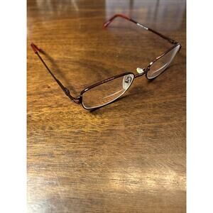 Lantis Optical L6006 WIN 52-18-135 Red Wine Metal Full Rim Eyeglass Frames Only